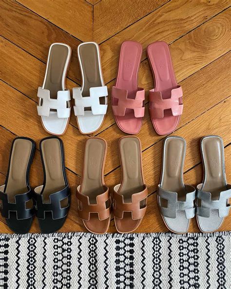 how do hermes oran sandals fit